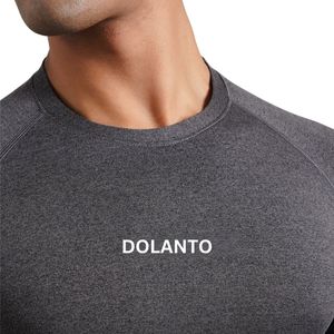 Custom Men's Full <b>Sleeve</b> Fitness Compression <b>Top</b> Solid Pattern <b>Gym</b> Workout T-Shirt <b>Long</b> <b>Sleeve</b> Sports <b>Top</b> - Product Image 3