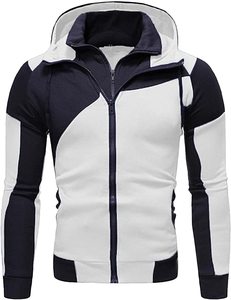 Sudadera con Capucha para Hombre, Forro Polar Sherpa, Cierre de Cremallera, 100% Algodón, Térmica, Manga Larga, Estilo Táctico, Abrigada y Suave - Product Image 3