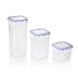 2250ml PP Heavy Duty Airtight <b>Lockable</b> Stackable Food Spice Storage Container Kitchen Pantry Organizer Dry Food Pasta Rice - Product Image 4