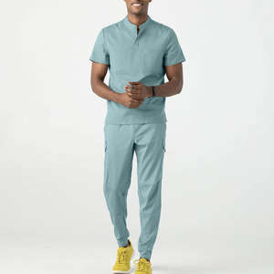 Uniforme Médico Unisex de Alta Calidad, Transpirable y Cómodo, con Logotipo Personalizado - Product Image 5