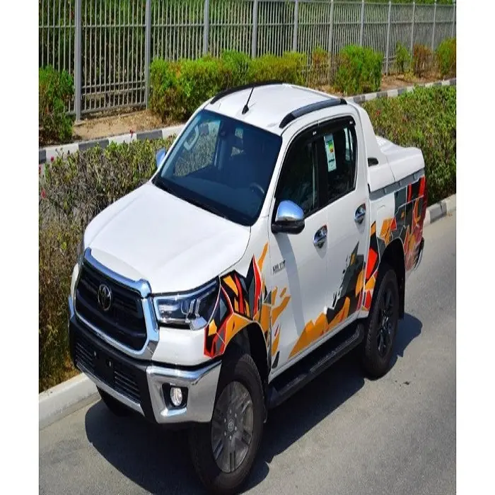 2020 Toyota Hilux REVO DOUBLE CAB PICKUP 2.8L DIESEL 4WD AT Wheels 18 Color White Gearbox Automatic Seats 5 Cylinders 4 Interior