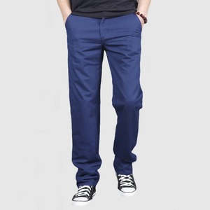 Pantalon de costume pour homme Bearfit, écologique, respirant, tissu extensible en polyester/coton, coupe droite décontractée, pantalon de travail - Product Image 5