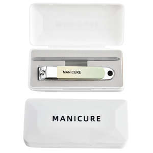 Ensemble de coupe-ongles portables avec lime en verre outils de manucure manucure ensembles de pédicure coupe-ongles en acier inoxydable ensemble de coupe-ongles - Product Image 4