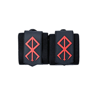 Vente chaude enveloppes de poignet avec boucle de pouce Gymnastique Fitness Haltérophilie