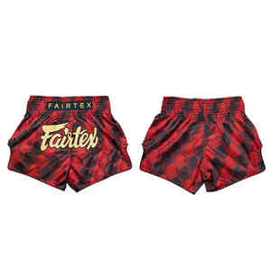 Venta caliente Fairtex Shorts para hombres MMA Boxing Shorts Diseño de impresión personalizado Cómodo Poliéster Spandex Tela Tamaño adulto - Product Image 1