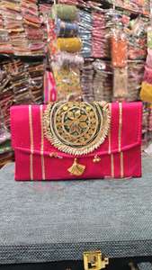 Nouveauté, magnifique sac à main de soirée pour femme, broderie, travail au miroir, sac à main de créateur, sac à main pour femmes, sac à main fantaisie - Product Image 4