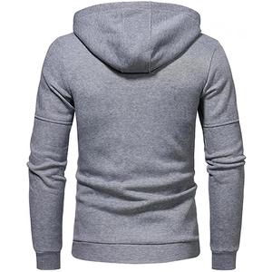 Ropa personalizada de trabajo al por mayor de fábrica de ropa en blanco Sudadera con capucha todo sólido liso en blanco pulóver con capucha lavada con ácido para adultos - Product Image 6
