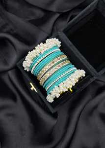 <b>Copper</b> Alloy Silver Plated Geometric Trendy Handmade <b>Women's</b> Churiyan Bangles Sets Factory Direct Sales - Product Image 5