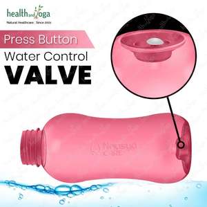 HealthAndYoga 300ml Neti Pot Squeeze botella a prueba de fugas suave al tacto apretar NETI secado rápido del proveedor de la India al mejor precio - Product Image 2