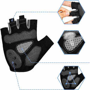 2025 gran oferta medio dedo Fitness Quick Wraps ciclismo carreras guantes precio competitivo transpirable ciclismo deportes guantes - Product Image 3