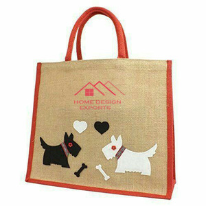 Red Colour Handmade Tote Carry <b>Bags</b> - Product Image 3