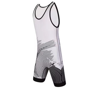 Vêtements de sport de lutte professionnelle pour hommes, équipement d'entraînement en polyester, vêtements de combat de gym, tenue de compression athlétique - Product Image 2