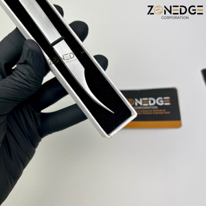 Nouvelle pince à épiler pour cils en acier inoxydable avec embouts précis pour l'isolation et l'application des cils - Product Image 6