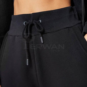 Pantalon de travail décontracté à quantité minimale de commande basse pour femmes en coton pantalon taille moyenne droite pour l'extérieur pantalon pour femmes - Product Image 6