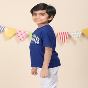 T-shirt à col rond 100% coton pour garçon à bas prix Vêtements imprimés toutes saisons dans différentes méthodes et matériaux - Product Image 2