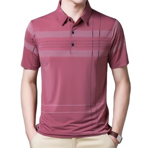 Venta al por mayor 100% algodón de los hombres para Polo personalizado Golf bordado Logo patrón sólido tela de lona liso diseño personalizable - Product Image 1