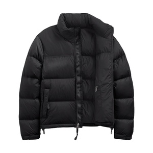 Chaqueta Corta de Cuero para Mujer, Invierno, Personalizada, Gruesa, con Cremallera, Moderna, Impermeable, Teñida, Ecológica, Cortavientos, Relleno de Algodón y Lana - Product Image 1