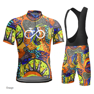Super qualité été cyclisme maillot ensemble respirant équipe course Sport vélo maillot hommes cyclisme vêtements court vélo maillot - Product Image 2