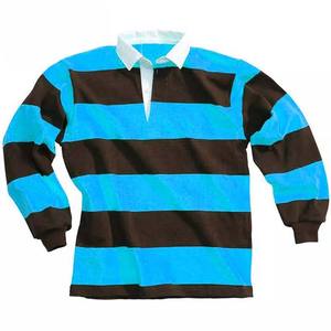 Excellent maillot de rugby unisexe à manches courtes en 100 % polyester, tailles personnalisées, grandes tailles, pour la vente en gros - Product Image 3