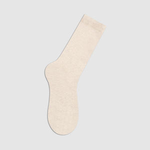 Chaussettes mi-mollet en coton pour femmes, respirantes, tricotées, chaussettes habillées, design classique haut de gamme, couleur unie, confortables, style coréen - Product Image 3