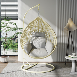 Fulin Giá Rẻ Hiện Đại Ngoài Trời Eff Vườn Đu Sang Trọng Phòng Chờ Phòng Ngủ Tự Động Võng Đu Ghế Với Đứng Cho Người Lớn - Product Image 3