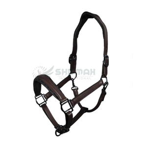 Bride inspirée pour chevaux en cuir véritable offrant un ajustement réglable, une grande durabilité et une qualité équestre professionnelle - Product Image 1