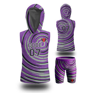 Personnalisé Conçu Professionnel Drapeau Américain Vêtements de Football de Haute Qualité Respirant 7V7 7on7 Tops Chemises Uniforme Ensemble Livraison Rapide - Product Image 6