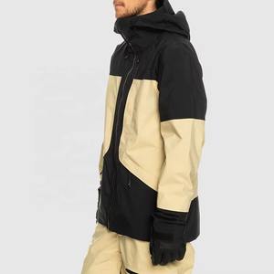 Chaqueta de esquí con capucha aislada impermeable a prueba de viento con múltiples bolsillos para deportes de invierno al aire libre y chaqueta de snowboard para hombres - Product Image 2