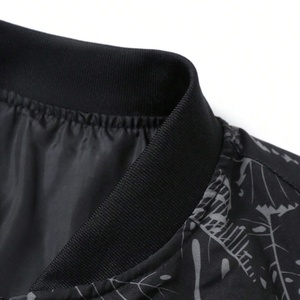 New Streetwear Fashion Stylish Floral Print Baseball <b>Jackets</b> for <b>Men</b> High Quality Outdoor Winter Casual Printed Y2K <b>Jackets</b> - Product Image 3