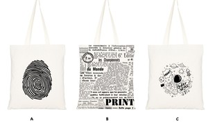 กระเป๋าผ้าปักลายใหม่ กระเป๋าผ้าฝ้ายเนื้อดี/กระเป๋าผ้าแคนวาส คู่หูช้อปปิ้งสุดพิเศษ - Product Image 6