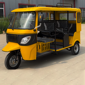 NUEVO Tuk Tuk de Gasolina, Keke Bajaj, Mototaxi de 3 Ruedas, Taxi de Pasajeros de Gasolina, Carrocería Abierta, Certificado EEC, 4 Pasajeros - Product Image 3