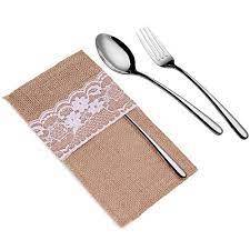 FarmhouseTableware Leather Cutlery Spoon <b>Holder</b> <b>Kitchen</b> <b>Utensils</b> Organizer <b>Holder</b> for Household Natural Craft - Product Image 5