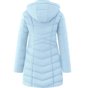 Veste d'hiver matelassée pour femme moderne et tendance, tissu tissé respirant, coupe-vent, construction isolée - Product Image 2