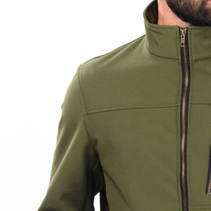 Veste Softshell pour homme de haute qualité au design tendance personnalisé Vêtements de rue à manches longues Vestes Softshell légères pour homme - Product Image 2