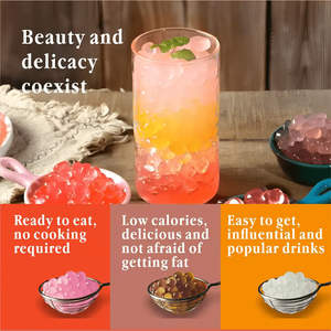 โบบาคริสตัลเจลลี่แท้ทำจากไต้หวันสำหรับพาร์เฟ่ต์และในขณะเดินทางบรรจุในขวด - Product Image 6