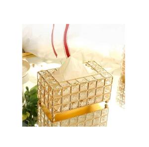 Boîte à mouchoirs en métal de qualité supérieure boîte à mouchoirs au design vintage pour la maison hôtel stations balnéaires boîte à mouchoirs de décoration de table - Product Image 1