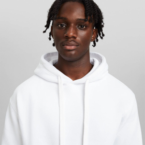Sudadera con capucha de alta calidad Algodón poliéster hombres sudaderas térmicas algodón mezclado impresión personalizada Full Fleece Heavyweight Hoodie - Product Image 4