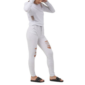 Conjunto Deportivo para Hombre, Estilo Vintage, Lavado, 100% Algodón, Invierno, 2 Piezas, Ropa Deportiva Casual - Product Image 3