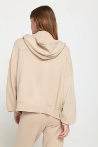Wholesale <strong>Long</strong> Sleeve Sweatshirts Jacket Full Zip up <strong>Hoodie</strong> Fall Fashion 200-500 Gsm Cotton Top Blank Custom <strong>Women</strong> Zip-up <strong>Hoodie</strong>