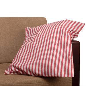 หมอนผ้าฝ้ายออร์แกนิก100% ครอบคลุมเส้นด้ายลายสีแดงย้อมย้อมด้วยเส้นด้ายสไตล์โมร็อกโกอเมริกันบ้านโรงพยาบาลปลอกหมอนแบบพกพา - Product Image 1