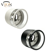 Spot encastré LED GX53, design encastré, orientable, anti-éblouissement, en aluminium, IP44, éclairage de plafond pour la maison, le bureau et le commerce