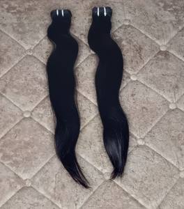 Extensions de cheveux Remy indiens vierges bruts de temple non traités Paquet de cheveux humains bruts - Product Image 1