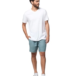 โพลีเอสเตอร์50%,ผ้าฝ้าย25%,25% Viscose แขนสั้นเสื้อยืดฮีตเตอร์สีเทาเบลล่าผ้าใบเสื้อยืด - Product Image 3