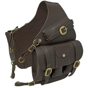 Sacs de selle pour chevaux en cuir véritable en gros, écologiques, de la meilleure qualité, logo personnalisé, équitation en plein air, utilisation équestre - Product Image 4