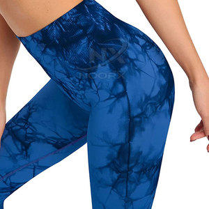 Venta al por mayor de 2 piezas de ropa de Yoga Fitness Gimnasio Mujeres de alta calidad de impresión personalizada de peso ligero Mujeres Yoga Set - Product Image 6