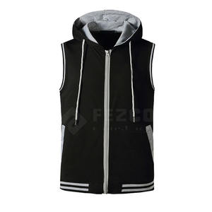 Services OEM Sweats à capuche sans manches haute qualité pour hiver pour hommes Meilleure vente Vêtements pour hommes Sweats à capuche sans manches respirants - Product Image 1