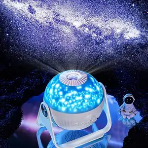 Proyector de luz nocturna para decoración del dormitorio, accesorio con rotación de 360 grados, Sky Planetariu para Galaxy, Lite Star