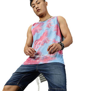 Camiseta sin mangas para hombre, camiseta sin mangas de color sólido personalizada, camiseta sin mangas de secado rápido para hombre de alto grado - Product Image 4