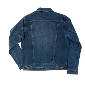 Chaqueta vaquera para hombre OEM, prendas de vestir informales, chaqueta de otoño, chaqueta vaquera abotonada, chaqueta vaquera de gran tamaño para hombre - Product Image 6