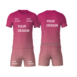 Ensemble d'entraînement de football, maillot d'entraînement, short, tissu léger et respirant, survêtement d'entraînement de football, logo personnalisé, haute qualité - Product Image 3